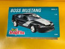 ★Revell★レベル★SnapTite★スナップ タイト★BOSS MUSTANG★マスタング★1/25★1994年製★アメプラ★激レア★送料無料★開封済み★_画像5