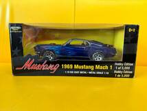 ★Ertl★アーテル★AMERICAN MUSCLE★1969 Mustang Mach 1★1 OF 5,000★マスタング★1/18★2002年製★超激レア★未開封★日本未発売★_画像2