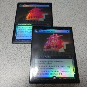 MTG LCI 奇怪な宝石 英語foil 二枚セット 拡張アート 即決