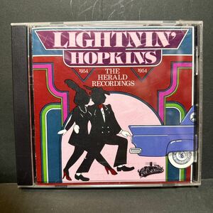 LIGHTNIN' HOPKINS foreign record CD [THE HERALD RECORDINGS-1954]