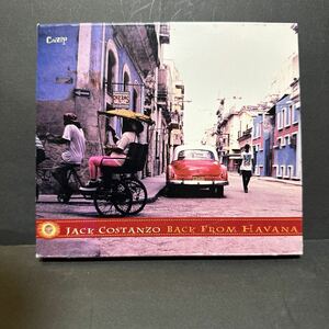 JACK COSTANZO 輸入盤 CD 「BACK FROM HAVANA」