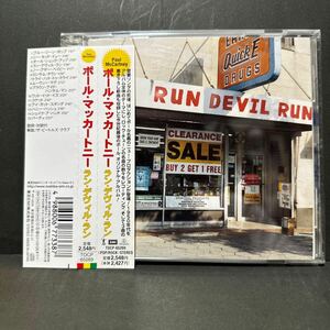 PAUL McCARTNEY 国内盤 CD 「RUN DEVIL RUN」