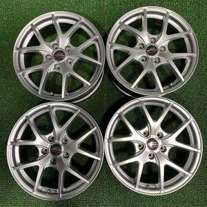 AE530-404 A-TECH 社外ホイール SCHNEDER 17x7J +48 PCD 114.3 5穴 【 4本 set 】 エクストレイル レヴォーグ セレナ CX-5 CX-8 等