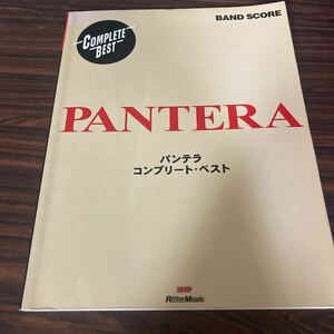 バンドスコア　pantera パンテラ　楽譜　タブ譜　ダイムバッグ・ダレル