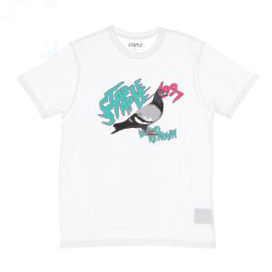 【新品】STAPLE XL サイズ プリント 半袖Tシャツ WHITE ホワイト ステイプル