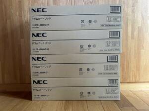 NEC ドラムカートリッジ PR-L9600C-31 Color MultiWriter 9600C用（CMYK共通・単色用） 純正未使用品4本セット