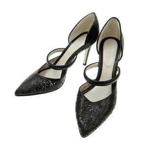 【最終処分】 ジェイソンウーJASON WU レザー ヒール サンダル ブラック size36 [M02893]