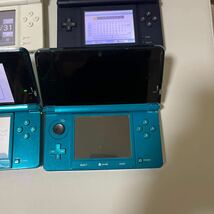 任天堂 Nintendo 3DS 2台　アクアブルー　DSi DS Lite 通電品　ゲーム機 ニンテンドー ニンテンドー3DS ジャンク品　_画像3