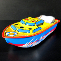 ポンポン丸 (ポンポン船) ブリキ製ローソク熱蒸気船 国産玩具 (昭和レトロ/当時物) _画像5
