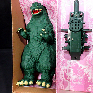  восток . Godzilla настоящий action Godzilla Megagiras версия ( покрашен электрический ходьба модель ) подлинная вещь не собран пластиковая модель Bandai 