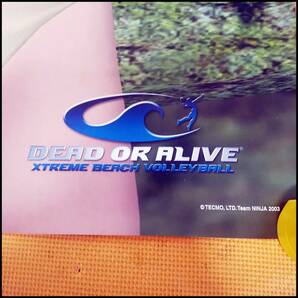 ●DEAD OR ALIVE XTREME BEACH VOLLEYBALL DOA デッドオアアライブ B全ポスター クリスティ ポスター ゲームグッズ 非売品 中古品●C2683の画像4