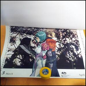 ●SUNRISE サンライズ CALENDAR カレンダー 1999 カウボーイビバップ/ガサラキ/ガンダムなど インテリア 保管品●C2712の画像3