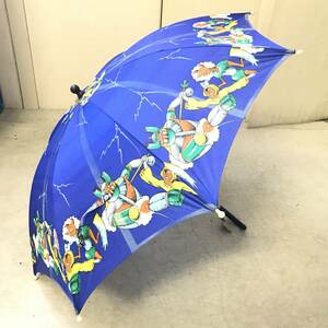 # retro зонт непромокаемая одежда зонт от дождя зонт детский Kids синий цвет герой нейлон 100% аниме .8шт.@ хранение товар текущее состояние товар #C30289