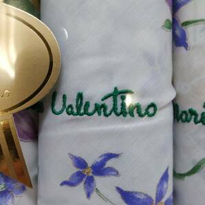 ◇ Mario Valentino 座布団カバー ５枚セット 花柄 マリオ・ヴァレンティーノ おそらく未使用/現状品 ◇ G91805の画像4