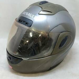 ◇ RENAULT フルフェイスヘルメット RN-555 バイク用 サイズ57-～59ｃｍ 2012年製 ルノー ジャンク品 ◇ K91853