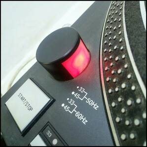 ●KIKUTANI ターンテーブル QUAERTZ DJ機器 レコードプレーヤー DJ-2500SQ 通電OK ジャンク品②●C2763の画像6