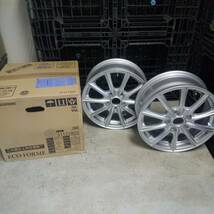 ●BRIDGESTONE ブリジストン ECO FORME アルミホイール 2点セット ECO/SE-15 16×6 1/2J 5穴 未使用品②●K2767_画像1