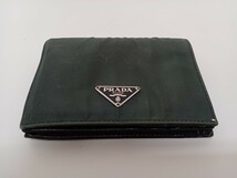 UU100 PRADA プラダ　TESSUTO 2つ折り財布 ナイロン M505　Z_画像2