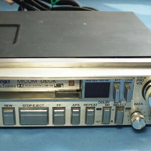 Biyo カセットQD-103 チューナーQT-101 アンプQM-100 TENカーコンポ（要修理につきジャンク）の画像7