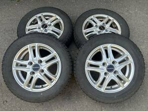 13inc BRIDGESTONE BALMINUM 155/65R13 4〜6分山 タイヤ付…