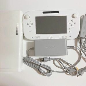 WiiU 32GB (スーパーマリオメーカー 本体内蔵品) +スプラトゥーン(パッケージ無し)／箱無し