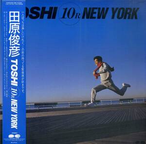 A00542532/LP/田原俊彦「Toshi 10R New York (1984年・C28A-0383・ジャズファンク・ディスコ・DISCO)」