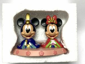 Art hand Auction 希少 TDL TDR ディズニーリゾート ひな人形 ミッキーマウス ミニーマウス 美品, キャラクタードール, ディズニー, ミッキーマウス