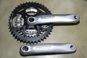 SHIMANO DEORE XT FC-M751 170mm　HOLLOWTECH 9S