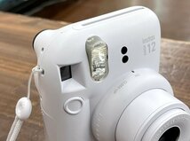 FUJIFILM/富士フィルム instax mini 12 BO20A33001-100 ホワイト チェキ インスタントカメラ 本体のみ 通電のみ確認済み_画像5