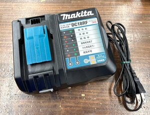 makita/マキタ 14.4V-18V用急速充電器 DC18RF 純正品 USB端子 バッテリー充電