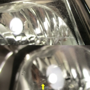 エブリィワゴン DA64W ヘッドライト 左右 LE04G6128 LE04H6128 ハロゲン インナーメッキ カバー(ZJ3)付きの画像7