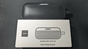 【送料無料・ほぼ新品・refurbished】 BOSE SoundLink FLEX ブラック Bluetooth スピーカー speaker