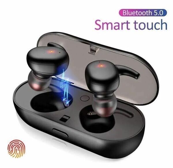 Bluetoothイヤホン ワイヤレスイヤホン 完全ワイヤレスイヤホン 高音質 Bluetooth5.0 ハンズフリー通話 充電式 iPhone Android