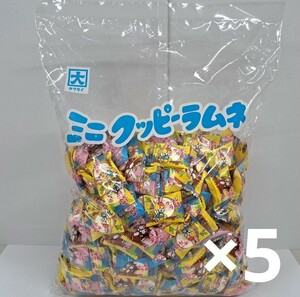 t60425018y　クッピーラムネ カクダイ製菓 ミニクッピーラムネ 1kg ×5