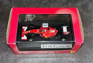 未開封 フェラーリ F14-T フェルナンド・アロンソ Ferrari ホットウィール1/43
