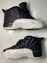 【希少品・入手困難】NIKE ナイキ BABY JORDAN XII ベビージョーダン12 スニーカー 14cm AIR JORDAN ホワイト ブラック 当時物！_画像9