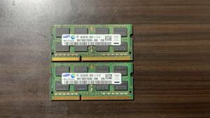 ⑤【ノートパソコン用メモリ】 PC3-12800S （4G×2枚）8G