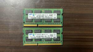 ⑩[ for laptop memory ] PC3-10600S (4G×2 sheets )8G