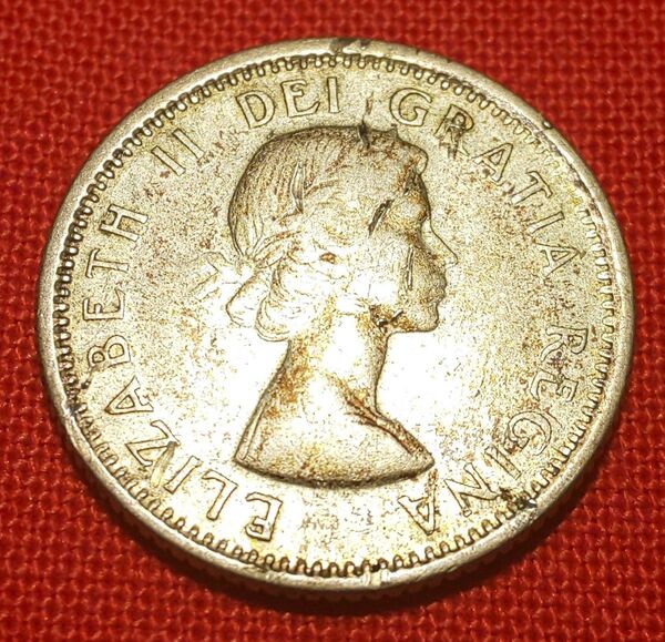 カナダ アンティーク硬貨 10セント