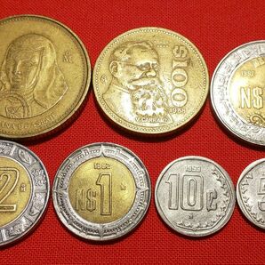 アンティーク　メキシコ硬貨　７枚 　外国 硬貨