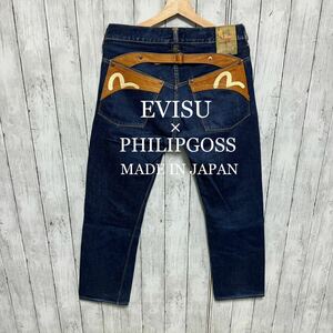 EVISU×PHILIP GOSS こだわり満載！セルビッチデニム！日本製！