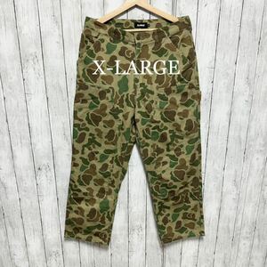 X-LARGE迷彩パンツ！ハンターカモ！エクストララージ