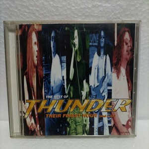 THUNDER / THE BEST OF / サンダー ゼア・ファイネスト・アワー（アンド・ア・ビット）【国内盤】16曲収録ベスト盤