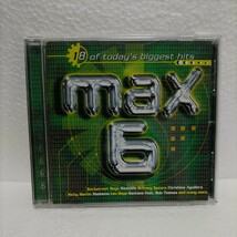 MAX 6 / Santana,Westlife,Backstreet Boys,Britney Spears,Christina Aguilera,Madonna,Jennifer Lopez,Sugar Ray ,Cher / マックス6_画像1