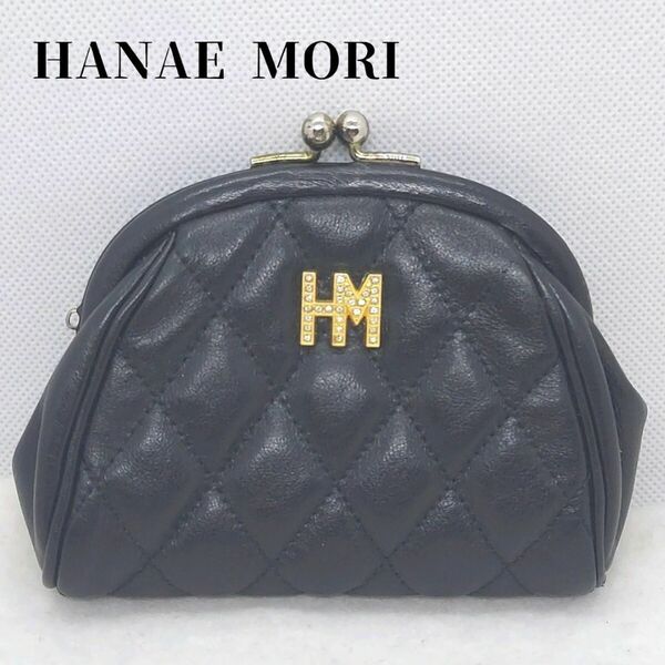 ハナエモリ　がま口財布　HANAE MORI