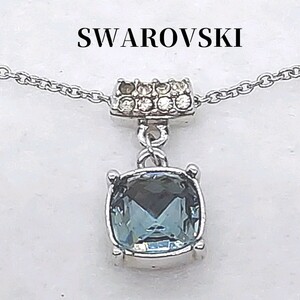  Swarovski голубой crystal колье SWAROVSKI