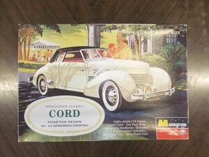 monogram 1/24 1937 CORD Phaeton Sedan 未組み立て　直接引き取り大歓迎