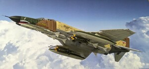 *ti зеленовато-голубой UP!/1/72 хобби тормозные колодки /HOBBY MASTER/F-4E Phantom Ⅱ/PHANTOM/i Ran ВВС /Iranian Air Force/ верх gun /TOPGUN/HA19025