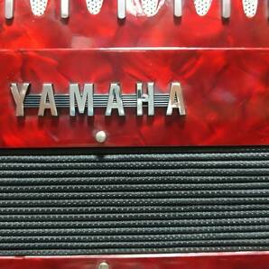 即演奏可能 YAMHA YA48 34鍵盤、48ベース MMとMの音色スイッチ3 赤い蛇腹で美品 分解修理、改良済み ケース無し。の画像3