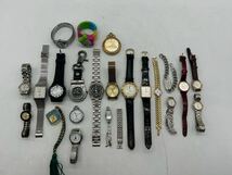 KY0424 腕時計 部品取りに 懐中時計 SEIKO アニエスベー など まとめ売り_画像1